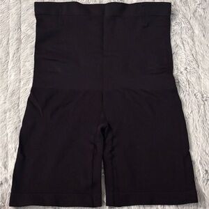 Shapermint Black High-Waisted Shapewear Shorts